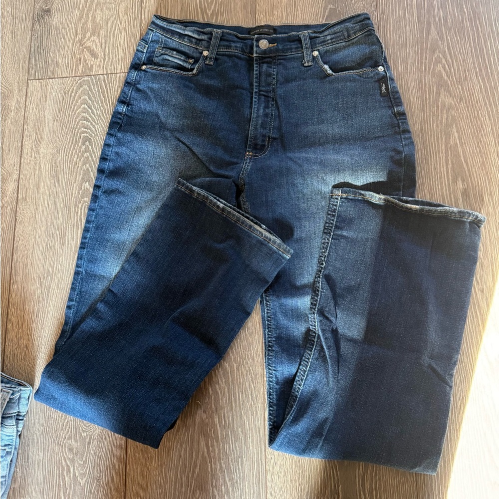 Women’s Silver Bootcut Jeans